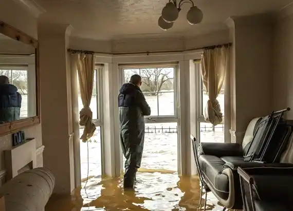water damage restoration service Beach Park